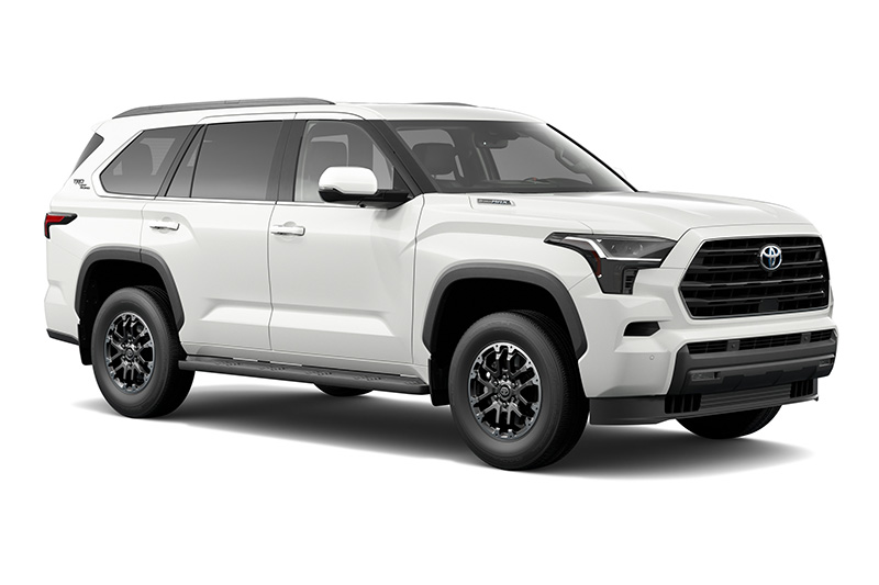 2023 Sequoia TRD OFFROAD in white